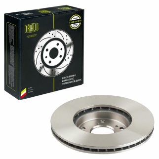 Диск тормозной передний вентилируемый TRIALLI DF 230105 фото 2