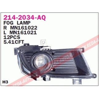 Фара противотуманная левая DEPO 214-2034L-AQ фото