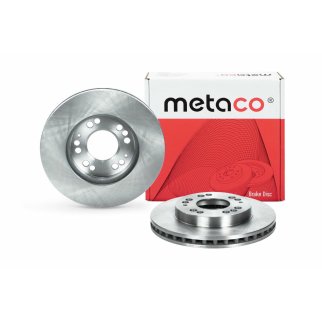 Диск тормозной передний вентилируемый metaco 3050-173 фото 3