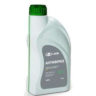 Антифриз LADA Carboxylate G11 готовый -40 зеленый 1 л 88888400001082 фото