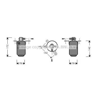 Осушитель системы кондиционирования AVA MSD005 фото