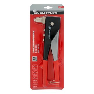 MATRIX 40527 Заклепочник переставной 0-90градусов 2,4-4,8мм L=250мм фото 5