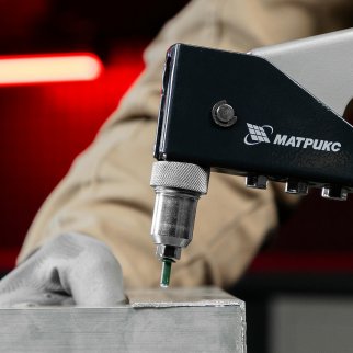 MATRIX 40527 Заклепочник переставной 0-90градусов 2,4-4,8мм L=250мм фото 9