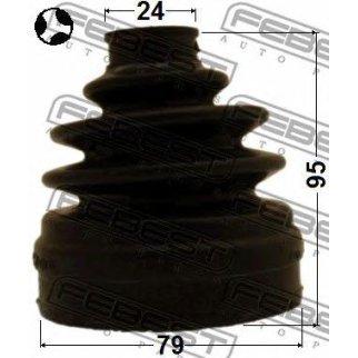 Пыльник ШРУСа FEBEST 1215-TUC20MTT фото