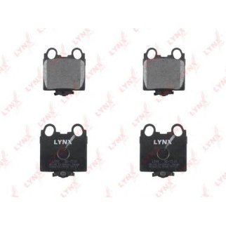 Колодки тормозные задние дисковые к-кт LYNXauto BD-7518 фото