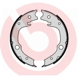 Колодки ручного тормоза к-кт brembo S 83 551 фото