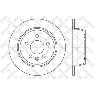 Диск торм. зад. MB Vito all 95> STELLOX 60203333_SX фото