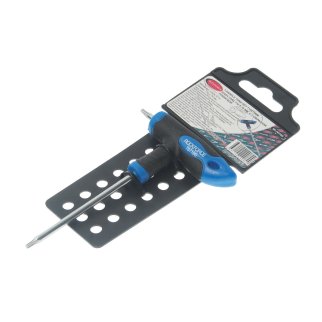 Ключ TORX Т-обр Т10х75 с прорезиненной рукояткой фото