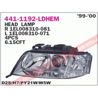 Фара главного света правая фото