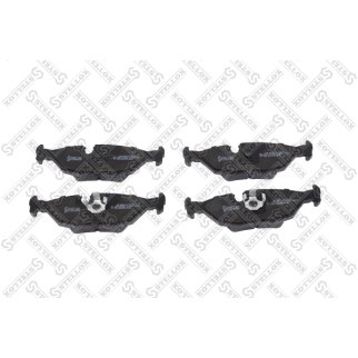 166 000B-SX_колодки диск/ з.! с антискрип. пл. BMW E30 2.7/1.6i/1.8i/2.0i/2.3i/2.5i/2.4D/TD 82-94 фото