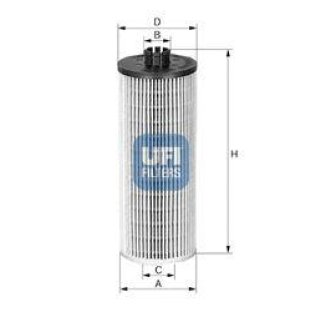 Фильтр масляный UFI _25.036.00 фото