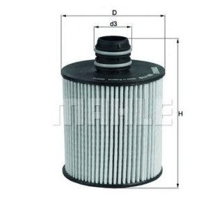 Фильтр масляный KNECHT _OX779D фото