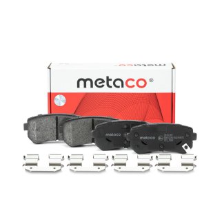 Колодки тормозные задние к-кт metaco 3010-267 фото