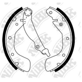 Колодки барабанные к-кт NiBK FN11174 фото