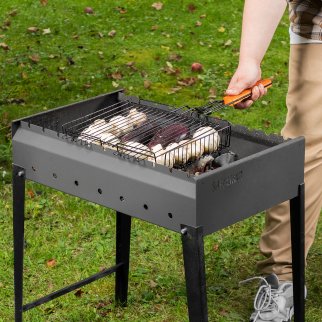 Решетка гриль 250х310х65мм объемная антиприг. PALISAD фото 11