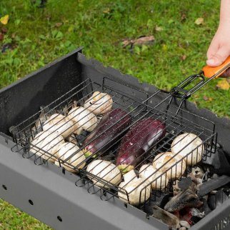 Решетка гриль 250х310х65мм объемная антиприг. PALISAD фото 8