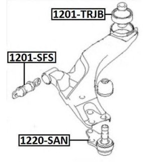 Опора шаровая ASVA 1220-SAN фото