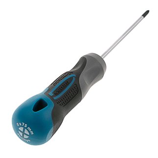 Отвертка PH0 x 75 мм, S2, трехкомпонентная рукоятка GROSS фото 2