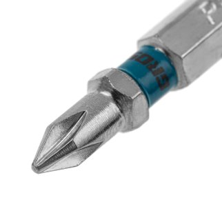 Набор бит PH1х50, сталь S2, (2шт) GROSS фото 4