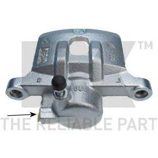 2130182_суппорт тормозной зад.прав.! Mitsubishi Lancer/Outlander 1.6-2.4 03> Akebono d.38 фото