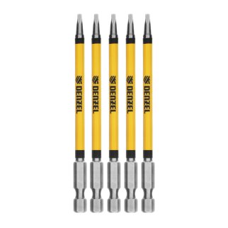 Набор бит, S1x4", 5 шт.// Denzel фото