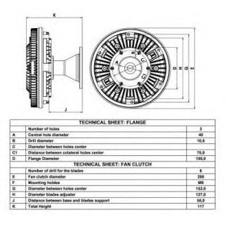 Термомуфта NRF 49056 фото