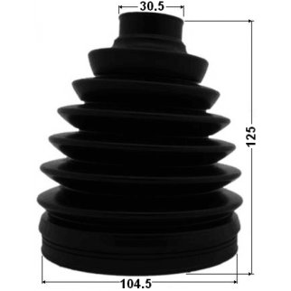 Пыльник ШРУСа наружного пер FEBEST 0117P-KUN26 фото 2