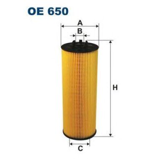 Фильтр масляный FILTRON OE 650 фото