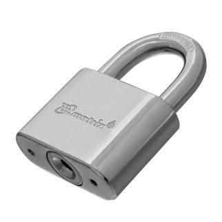 Замок навесной 50мм хромированное покрытие MATRIX фото 2