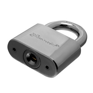 Замок навесной 50мм хромированное покрытие MATRIX фото 4