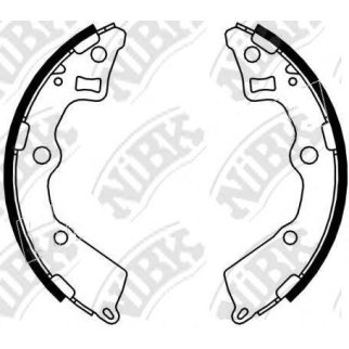 Колодки барабанные к-кт NiBK FN0618 фото