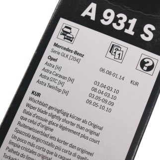 Щетки стеклоочистителя (к-кт) BOSCH 3 397 118 931 фото 1