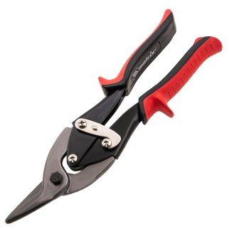 Ножницы по металлу 250мм левой резки обрезиненные ручки MATRIX фото