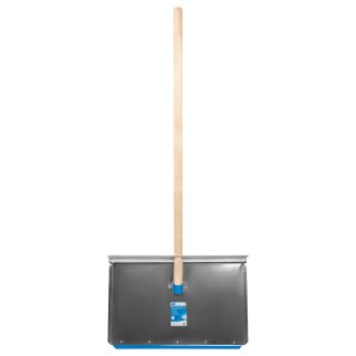 Лопата снеговая алюминиевая 600х400х1420мм деревянный черенок СИБРТЕХ фото 2