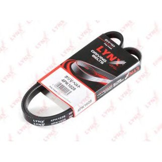 Ремень ручейковый LYNXauto 4PK1028 фото