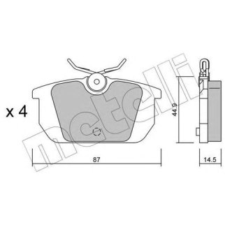 Колодки тормозные фото