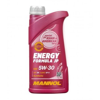 Масло моторное MANNOL ENERGY FORMULA JP 5W30 синт. 1л фото
