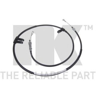 Трос стояночного тормоза передний / CITROEN Jumper,FIAT Ducato, PEUGEOT Boxer 2.0/2.2/2.3/3.0 D 06~ фото