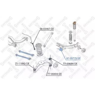 Сайлентблок Stellox 87-05775-SX фото
