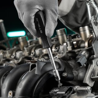Набор инструментов, 1/2",3/8", 1/4", CrV, пластиковый кейс 142 предм. Stels фото 36