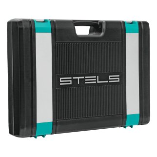 Набор инструментов, 1/2",3/8", 1/4", CrV, пластиковый кейс 142 предм. Stels фото 5