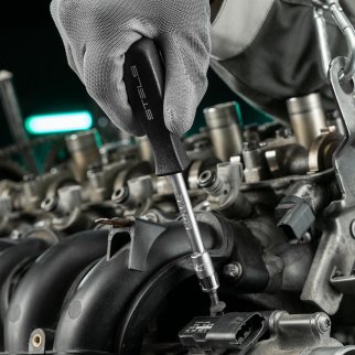 Набор инструментов, 1/2",3/8", 1/4", CrV, пластиковый кейс 142 предм. Stels фото 34