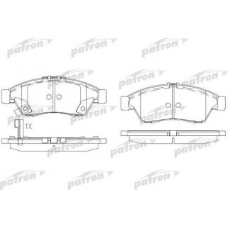 Колодки тормозные PATRON PBP1533 фото