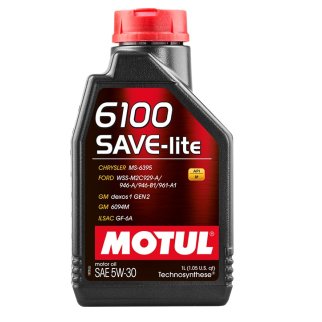 Масло моторное MOTUL 6100 SAVE-LITE 5W30 1л фото