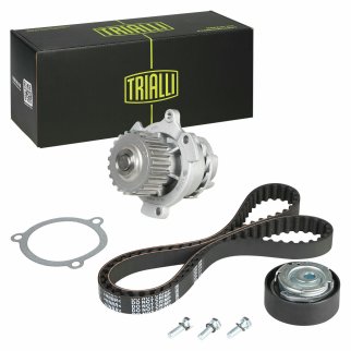 Насос водяной (помпа) + к-кт ремня ГРМ TRIALLI GT 990 фото 2