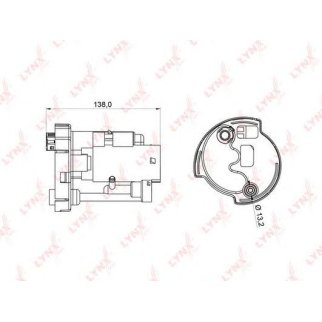 Фильтр топливный LYNXauto LF-990M фото