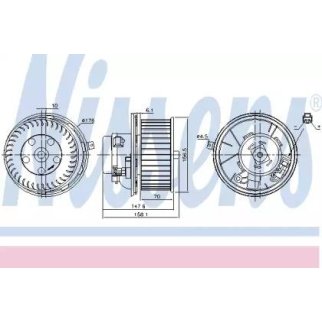 Мотор печки отопителя салона фото