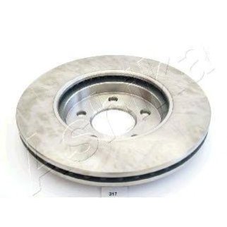 Диск тормозной передний вентилируемый ashika 60-03-317 фото