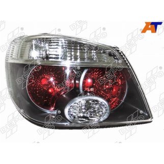 Фонарь задний L (хруст. тонир. красн. внутри) фото