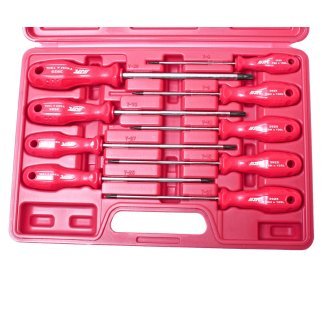 Набор отверток TORX T8Hx100мм-T40Hx150мм 9шт JTC фото 2